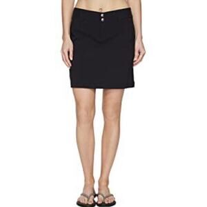 Columbia Women's Skirt Omni Shade UPF 50 Black‎ Golf Sports Activewear Size 12